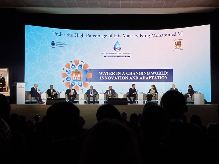 Research network successfully presented at XIX World Water Congress, Marrakech