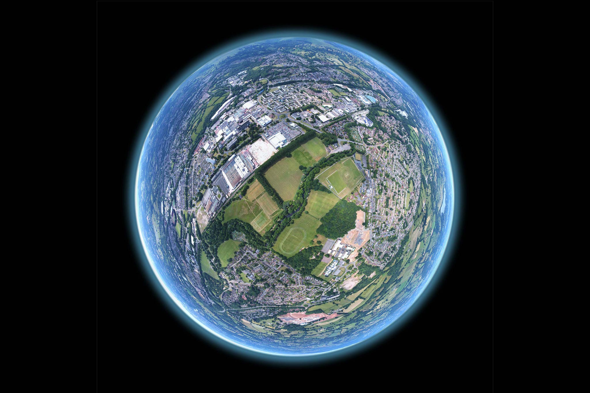 The world from a fish exe perspective